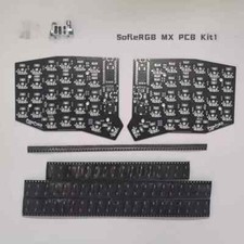 Sofle RGB MX PCB Kit Split Keyboard PCB Un-solder Customer Assemble All The Part picture