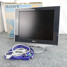 Sony SDM-HS73 LCD Monitor With Cables 17in Tested Original Box 1280x1074 picture