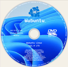 Wubuntu 11.4 Long Term Support Installation Disc: BOOTABLE LINUX WindowsFX WINUX picture