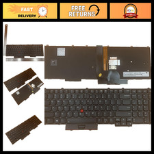 Backlit US Layout Laptop Replacement Keyboard with Pointer for ThinkPad P50 P70 picture