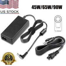 AC Adapter Charger for Toshiba Satellite Laptop with Power Cord 19V 45W 65W 90W picture