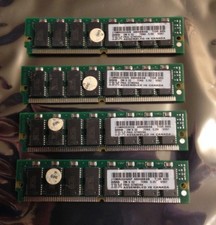 4x 8MB 72-Pin 60ns EDO Non-Parity 2Mx32 SIMM Memory 32MB Apple Macintosh PC Unix picture