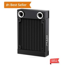 Water Cooling Computer Radiator, 8 Pipe Aluminum Heat Exchanger Liquid Coolin... picture
