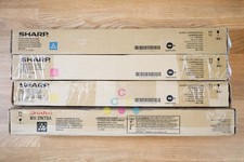 Genuine Sharp MX2600N/MX3100N CMYK MX-31NT Toner Cartridge Set Same Day Shipping picture