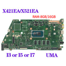 Motherboard for ASUS X421E X421EA X421EAY X421EAYB X421EQ X421EP X521EA X521EQ picture