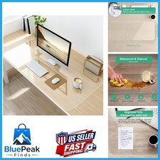 NATRKE Clear Desk Mat 100x40cm (39.4