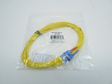 New Fiber Optic Patch Cable LC-SC-SM-05 LC to SC Yellow picture