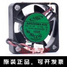 Genuine ADDA  AD0205MX-K50 25mm 2 Wires 2 Pins 2.5CM Fan DC5V  0.13A picture