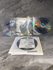 Complete Microsoft Works Suite 2001 Vintage PC Software Set  CDs picture