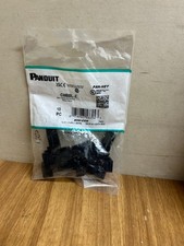 NEW Bag of 10 Panduit Pan-Net CMBBL-X Mini-Com 1-Port Blank Module Black picture
