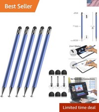 Stylus5 Pcs,2-in-1 Stylus Pen for Touchscreen,Stylus Pen | Metal Barrel,Suita... picture