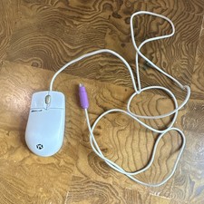 Microsoft IntelliMouse 1.1A PS/2 Wired Mechanical Mouse 3-Button Scroll White picture