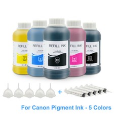 5 Colors Pigment Ink for Canon ImagePROGRAF TM-300 TM-200 TM-5200 Printer 250ml picture
