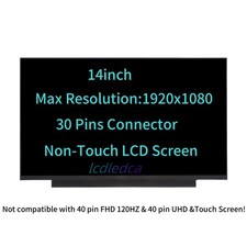 L25977-001 For HP 14-DF 14-DF0010NR 14-DF0020NR LED FHD LCD Screen 14.0