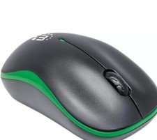 Manhattan Success Wireless Mouse, Black/Green, 1000dpi, 2.4Ghz (up to 10m), USB, picture