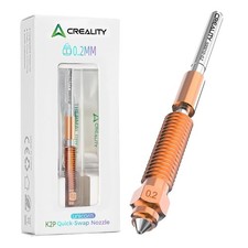 Creality K2 Plus/ K2 Nozzle 0.2mm, Original Unicorn Quick Swap Nozzle with Ti... picture