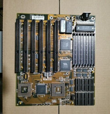 386-DX40 NO DRAM BIOS VIA Chipset SIMM - RARE Motherboard 8 Bit VINTAGE - Dallas picture