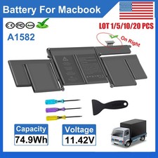 LOT A1582 A1502 Battery for MacBook Pro 13''Retina Early 2015 Mid 2014 Late 2013 picture