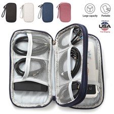 NEW Electronic Accessories Storage Bag Portable Power Adapter Travel Storage Bag picture