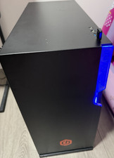 CyberPowerPC Gaming Desktop Intel NVIDIA GeForce RGB Monitor Keyboard Black picture
