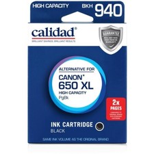 Calidad alternative for Canon Pixma 650 XL High Capacity Black Ink Cartridge picture