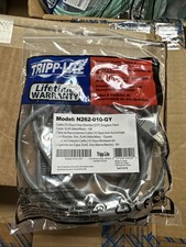 [ I ] Tripp Lite N262-010-GY Cat6a Shielded Snagless Ethernet Cable 10' QTY. 1 picture