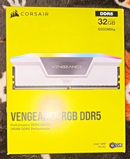 BRAND NEW Corsair Vengeance RGB DDR5 32GB (2x16GB) DDR5-6000 288-Pin DIMM XMP picture