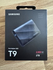 Samsung T9 Portable SSD 2TB Up To 2000 MB/s (MU-PG2T0B) - New Sealed picture