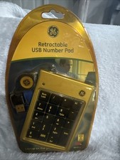 GE HO98757 Wired numberpad number pad num Keyboard 98757 Retractable USB New picture