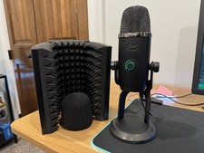 Blue Yeti X Microphone w/ Pop Filter, cables, and Soundproofing Foam FAST SHIP  picture