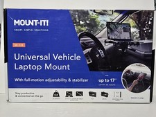 Mount-It Universal Vehicle Laptop & Tablet-IPad Mount No Drill Cars Trucks Vans picture