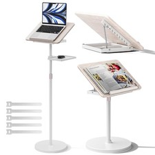 Book Stand 2 in 1 Adjustable Floor Desktop 52 Inch Height picture