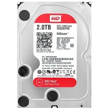 4 Western Digital Red NAS 2TB WD20EFRX SATA III 64MB 5400RPM 3.5 Inch picture