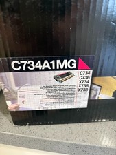 Lexmark C734A1MG Magenta Toner Cartridge 6k Genuine OEM Original picture