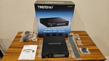 TRENDnet TL2-F7120 12-Port 10G Layer 2 Managed Rackmount SFP+ Web-Based Switch picture