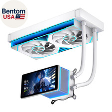 PF 240 CPU Water AIO Cooler Liquid Cooling|5.5-Inch LCD Magnetic Screen|360Mm AR picture