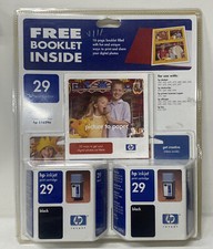 HP 29  Two Pack  FACTORY SEALED NEW  EXP 02/2005 picture