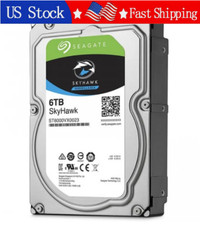 New Seagate ST6000VX0023 SkyHawk 6TB 3.5