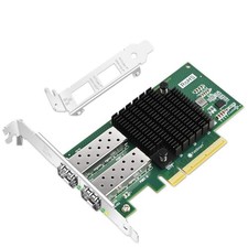 PCIE X8 Interface to 2X 10GbE SFP+ Fiber Port Converged Ethernet Adapter, Int... picture