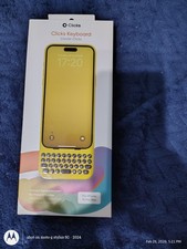 NEW Clicks Creator Keyboard for iPhone 15 Pro Max - BumbleBee Yellow USB-C picture