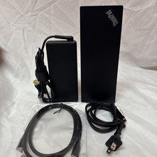 Lenovo ThinkPad Thunderbolt 3 Dock Type 40AC DBB9003L1 w/ 135W Adapter picture