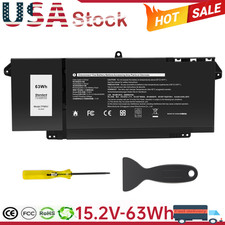 LOT 7FMXV Battery For Dell Latitude 5320 7320 7420 7520 9JM71 TN2GY 4M1JN 63Wh picture