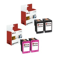 4Pk LTS 65XL Black Color HY Compatible for HP Deskjet 3720 3721 3730 Ink picture