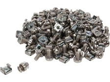 StarTech.com CABSCREWM62 100 Pkg M6 Mounting Screws and Cage Nuts for Server Rac picture