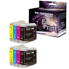 8PK LC51 LC-51 Ink Cartridge for DCP-330C FAX-2480C Printer (2BK,2C,2M,2Y) picture