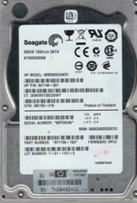 ST9500530NS, 9SP, TH, PN 9FY156-784, FW HPG3, Seagate 500GB SATA 2.5 Bsectr HDD picture