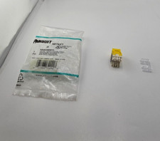 (QTY 2) Panduit NK6X88MYL Punchdown Module, 8 Wire, Category 6A NetKey picture