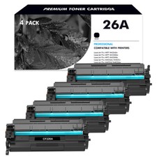 4 PK CF226A Toner For HP 26A Toner Cartridge Laserjet Pro M402dw M426fdn M402dw picture