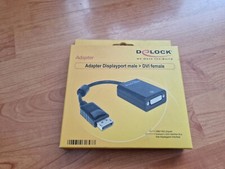 Adapter Displayport male to DVI female, Delock PC adapter picture