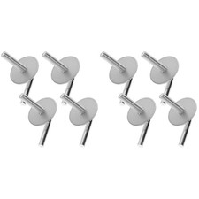 8Pcs Fan Stand Bolt Kit Silver Iron Household Fan Repair Screws picture